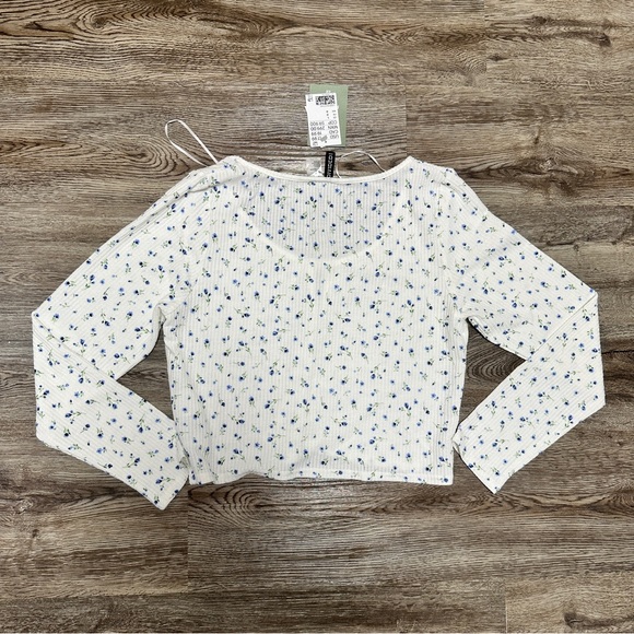 H&M Tie-Front Floral Cardigan - Picture 4 of 8